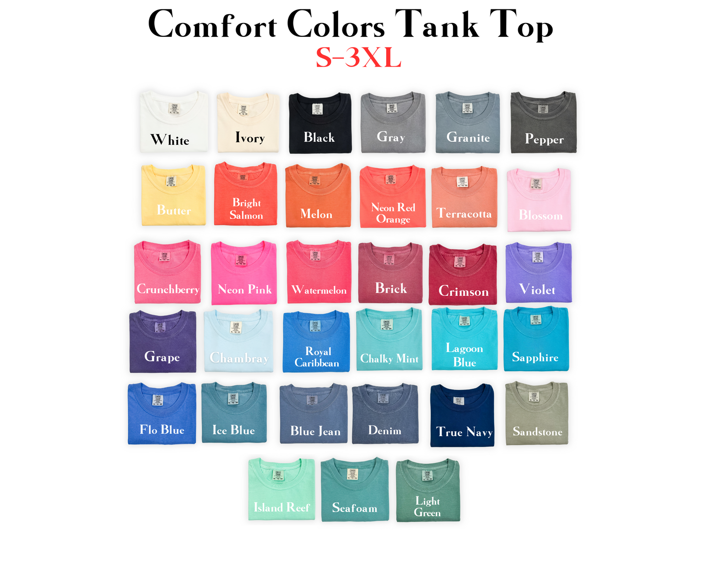 Comfort Color Tank Top